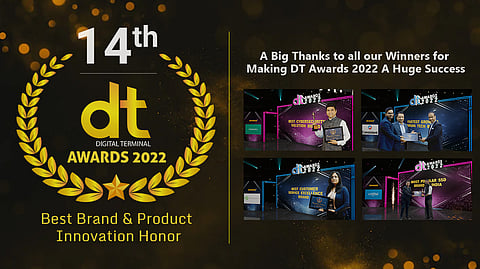 DT Awards 2022 Concluded Successfully as Best Tech Brands got Honored in India