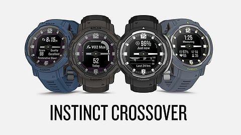Garmin India Unveils Instinct Crossover Series Smartwatch