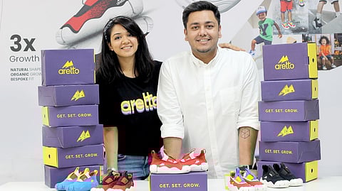 Kids Footwear Brand Aretto All Set to Disrupt The Market with Patented Growing Shoes