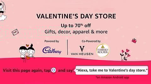 Amazon Launches Valentine’s Day Store with Exciting Deals