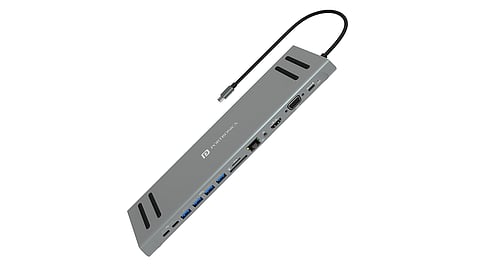 Portronics Introduces Mport 13C, a 13-In-1 USB-C Laptop Docking Station