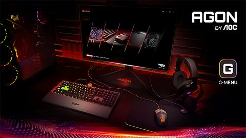 AOC Launches G-Menu Software Suite for Users to Control All AGON Gaming Peripherals