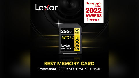 Lexar Won Photography News 2022 “Best Memory Card” Awards