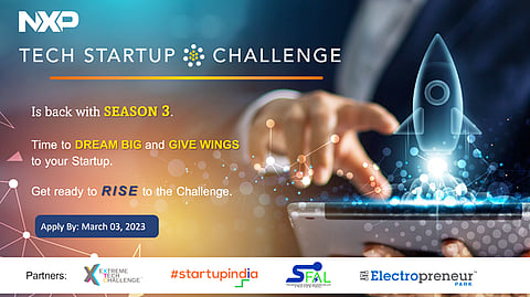 NXP India Launches Third Season of Tech Startup Challenge 2023