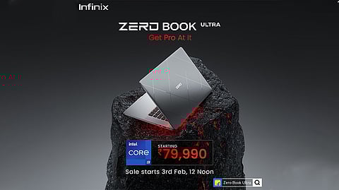 Infinix ZEROBOOK Laptop Series Goes on Sale on Flipkart