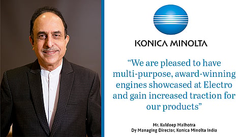 Konica Minolta Showcased its Innovative Products at Electro 2023