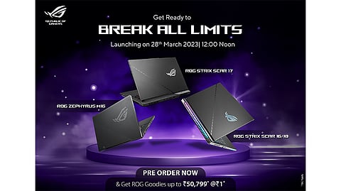 ASUS Begins Pre-Order Registration for Upcoming 2023 ROG Strix Scar Series and Zephyrus M16
