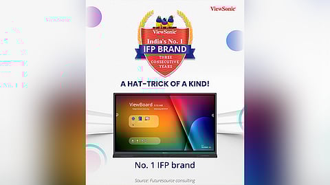 ViewSonic India Continues to Lead Interactive Display Market for Third Consecutive Year