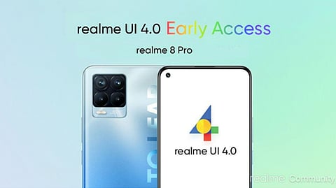 realme Initiates realme UI4.0 Official Launch, realme 8Pro Gets Early access