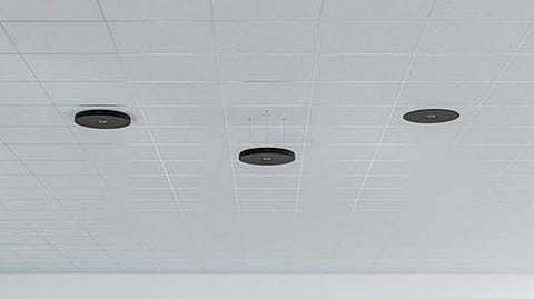 Sennheiser Introduces Ceiling Microphone for Mid-Sized Spaces