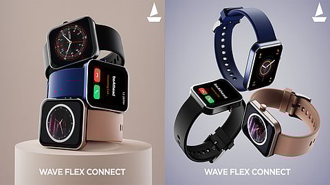 boAt "Wave Flex Connect" Smartwatch with Bluetooth Calling Launched