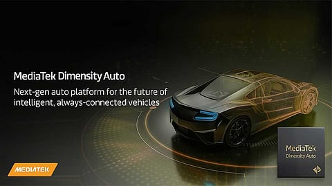 MediaTek Launches Next-gen Dimensity Auto Platform for Connected Vehicles