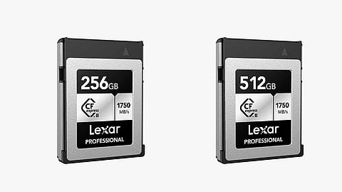 Lexar Launches Professional CFexpress Type B Card SILVER Series in India