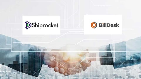 Shiprocket Partners with BillDesk to Provide Seamless Digital Payments Experience To Its Sellers