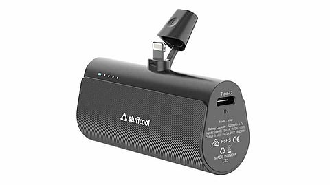 Stuffcool Unveils Snap 5000mAh Lighting Port Super Compact Powerbank