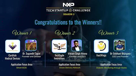 NXP Declares The Winners of NXP India Tech Startup Challenge 2023