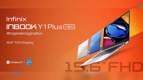 Infinix Y1 Plus Neo Laptop with 15.6 inch Display Launched in India