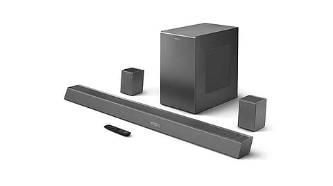 Philips TAB8967 Dolby Atmos Soundbar with Wireless Subwoofer Launched in India