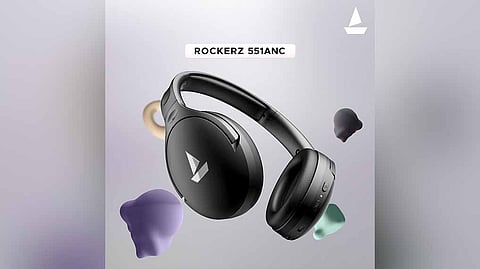 boAt Introduces Rockerz 551 ANC Wireless Headphone