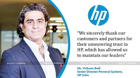 HP Retains No. 1 Position in Indian PC Market with 33.8% Share