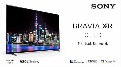 Elevate Home Entertainment Experience with Sony’s New BRAVIA XRA80L OLED TV