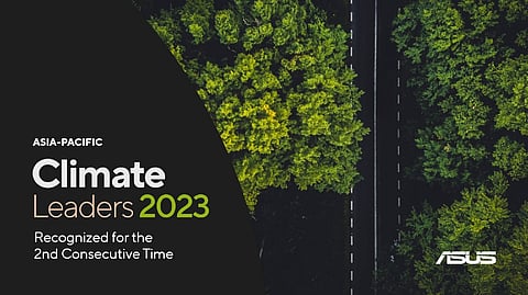 ASUS Named Among Climate Leaders of Asia Pacific for 2nd Consecutive Time