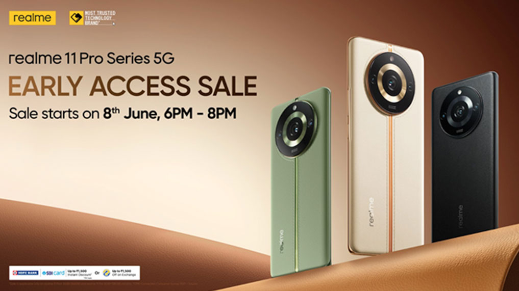 Realme Launches ‘Early Access Sale’ for Realme 11 Pro Series 5G