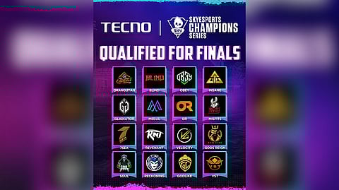 TECNO Mobile Becomes Title Sponsor for Skyesports Champions Series