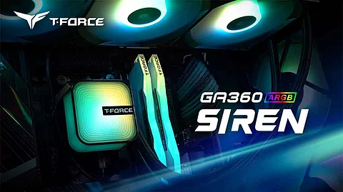 TEAMGROUP Launches T-FORCE SIREN GA360 ARGB All-in-One Liquid Cooler