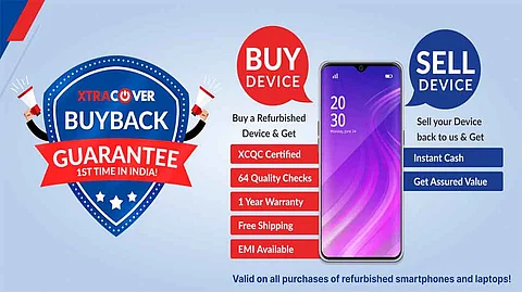 XtraCover Rolls Out BuyBack Guarantee Program for Refurbished Laptops And Smartphones