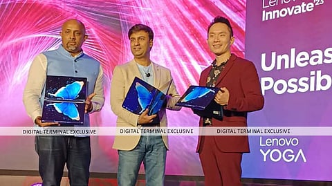 Lenovo India Launches Yoga Book 9i, World's First Full-sized OLED Dual Display Laptop