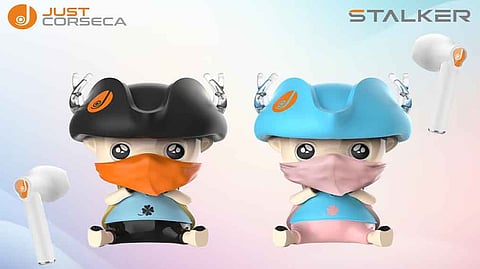 JUST CORSECA Unveils Uniquely Designed ‘Stalker’ TWS Earbuds