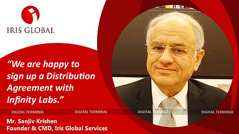Iris Global Inks Distribution Agreement with Infinity Labs