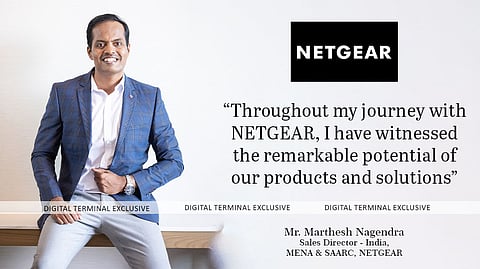 Netgear Promotes Marthesh Nagendra as Director of Sales for India, MENA and SAARC
