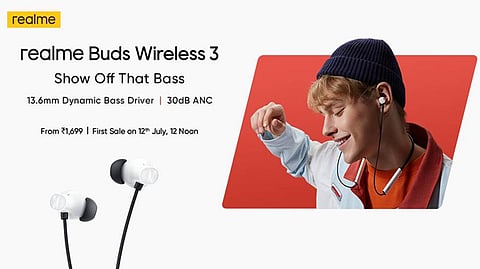 realme Buds Wireless3 Up For Sale From 12th July Starting At Rs 1,699