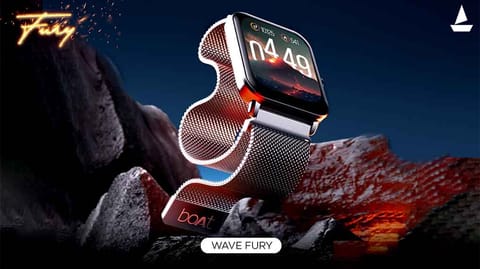 boAt Unveils New ‘Wave Fury’ BT Calling Smartwatch