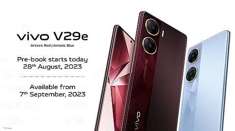 Vivo Introduces its Latest Smartphone V29e with 3D-Curved Display