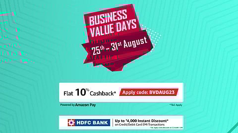 Enjoy Exciting Offers During Amazon Business Value Days