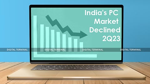 India's PC Market Declined 15.3% in 2Q23, Fourth Consecutive Quarter of Decline