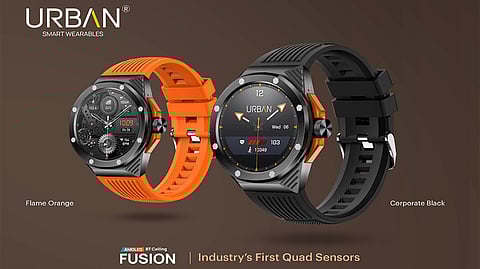 URBAN Launches 'Fusion' Smartwatch with Bezel-less UHD Super AMOLED Display