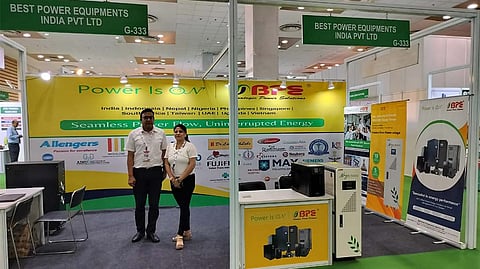 BPE Showcased Its Innovative UPS Solutions at India Med Expo 2023