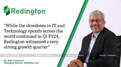 Redington Releases Q1 FY24 Financial Results, Reported Rs. 21,251 Cr. Revenue