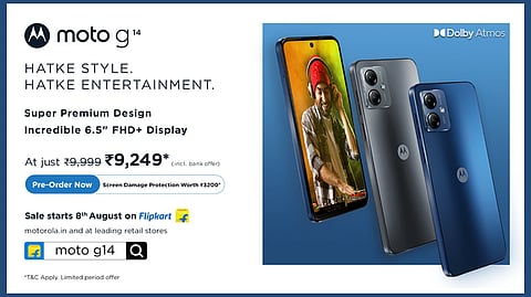 Motorola Introduces New Moto g14 Smartphone with FHD+ Display