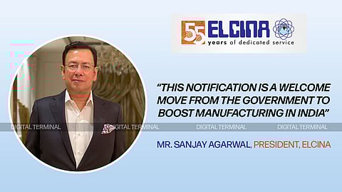 ELCINA Welcomes Licensing Requirement for Import of Laptops