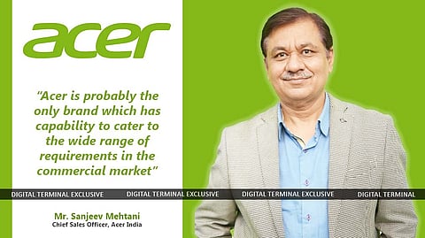 “Acer Goes The Extra Mile In Providing Customised Solutions For Our Customers”