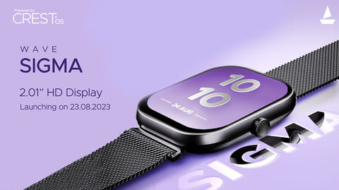boAt Launches ‘Wave Sigma’ BT Calling Smartwatch