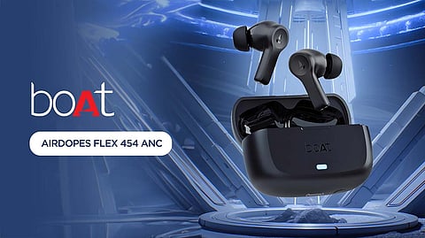 boAt Unveils Airdopes Flex 454 ANC Smart TWS Earbuds