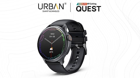 URBAN Launches Premium Calling Smartwatch Quest