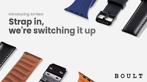 BOULT Launches New Range of Interchangeable Straps for Smartwatch Personalization