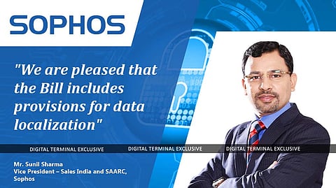 The Digital Personal Data Protection Bill is A Welcome Step Towards Strengthening India's Cybersecurity Posture: Sophos